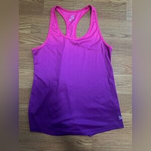 Impact by Jillian Michaels Racer back Tank Top Vibrant Pink Purple Size Large